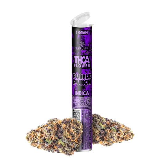 THCA Flower 1g Pre-roll – Purple Punch