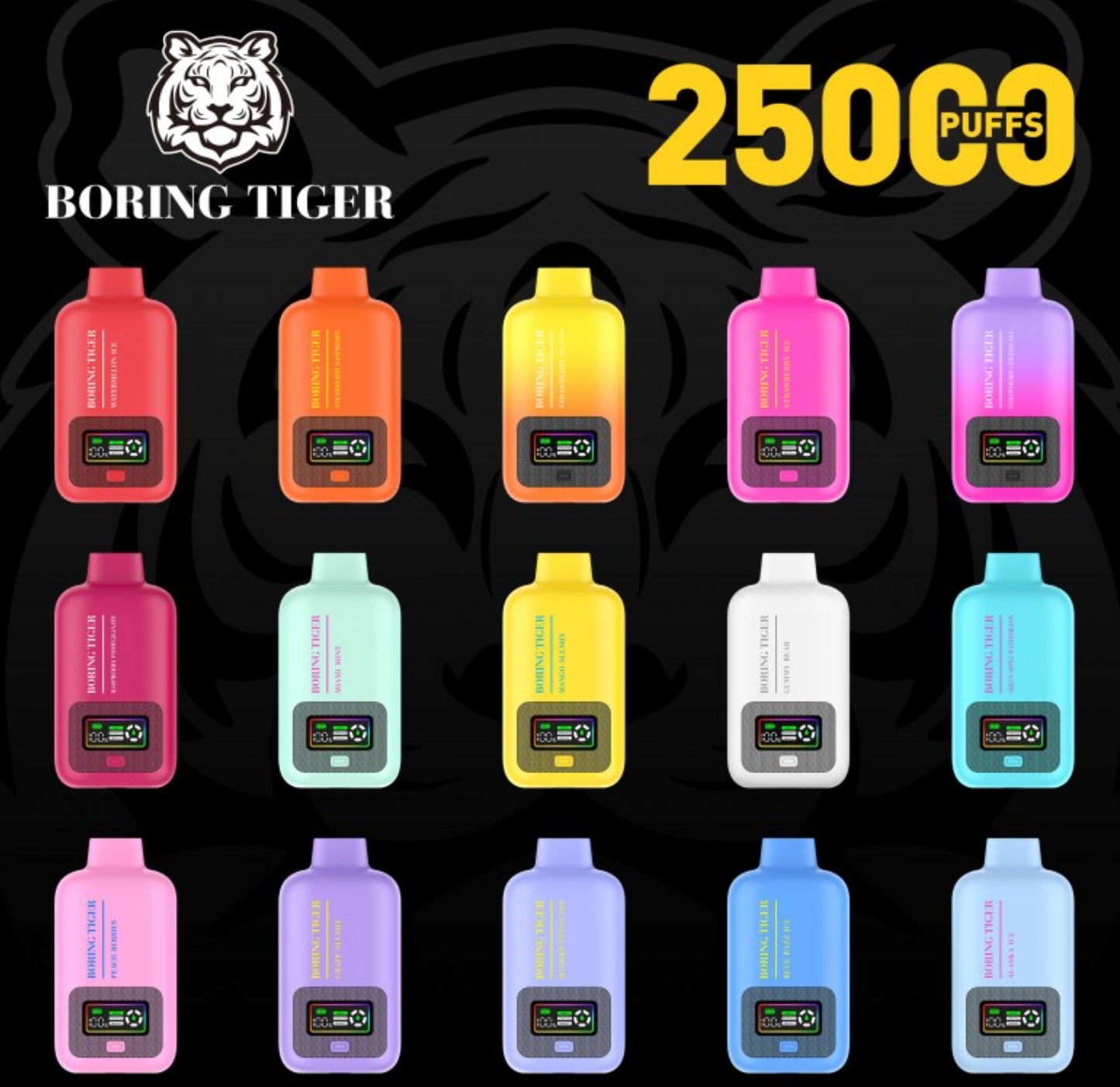 Boring Tiger Vape 25k